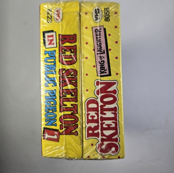 RED SKELTON 2 Box Set VHS Tapes King of Laughter and Public Pigeon #1 - Picture 3 of 6